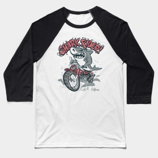 Shark Rider California Baseball T-Shirt